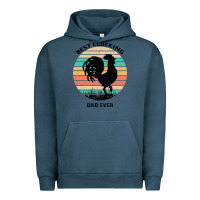 Pigment Midnight Navy Best Clucking Dad Ever Urban Hoodie - Bettercallsaul