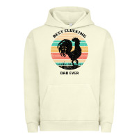 Pigment Pistachio Best Clucking Dad Ever Urban Hoodie - Bettercallsaul