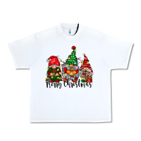 White merry christmas gnomes Urban Heavy Tee - CowhideDigitalArt