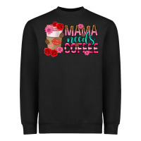 Black mama needs coffee mothers day Heavyweight Sweatshirt - texasbilliewilder