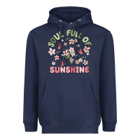 Navy soul full of sunshine Heavyweight Hoodie - MaliasSmallBusiness