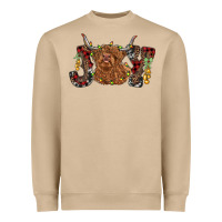Mushroom joy highland cow Heavyweight Sweatshirt - RanaPortraitStore