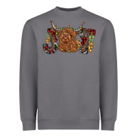 Storm joy highland cow Heavyweight Sweatshirt - RanaPortraitStore