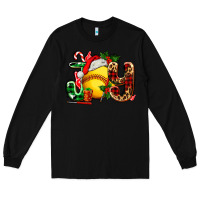 Black joy with softball Long Sleeve Tee - AdoDesignShop