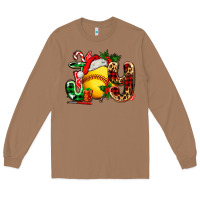 Toasted Coconut joy with softball Long Sleeve Tee - AdoDesignShop
