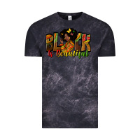 Cloud Black Black is beautiful juneteenth Vintage Tee - Zillion Design Studio