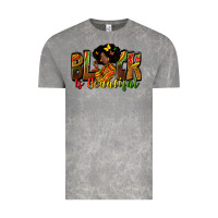 Cloud Rock Black is beautiful juneteenth Vintage Tee - Zillion Design Studio