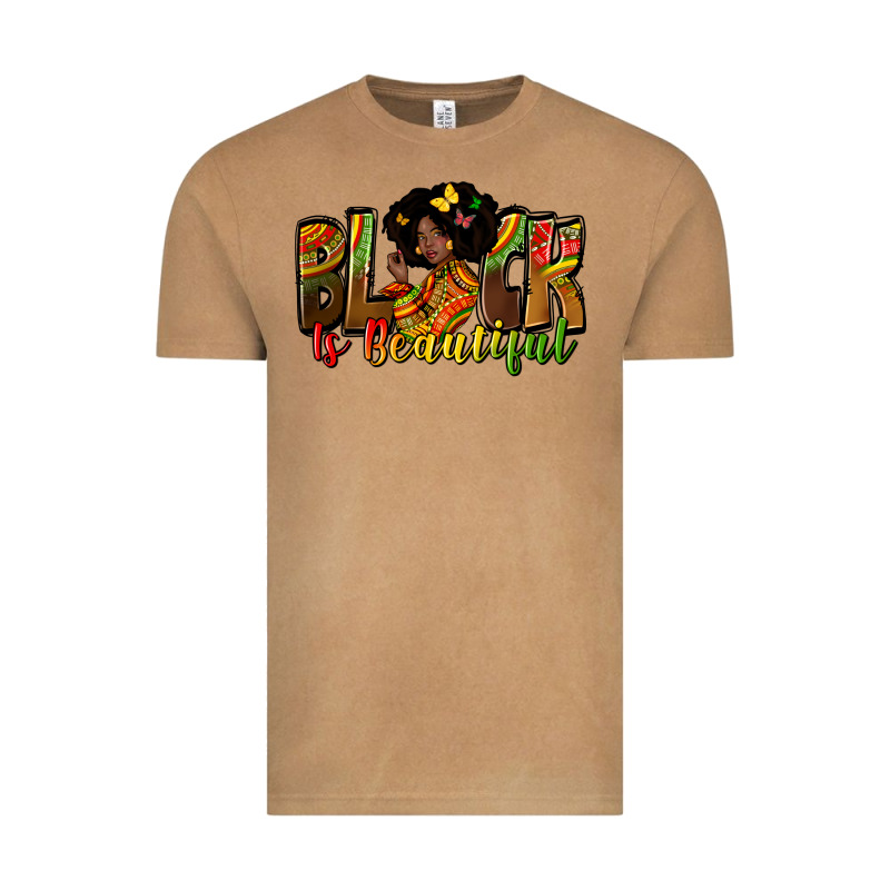 Black Is Beautiful Juneteenth Vintage Tee by Zillion Design Studio | Teevron