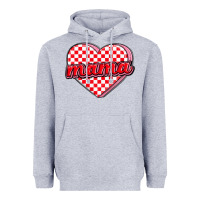 Heather Grey valentine mama Heavyweight Hoodie - MaliasSmallBusiness
