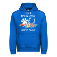 Cobalt Im A Dog And Horse Kind Of Queen Urban Hoodie - Bettercallsaul