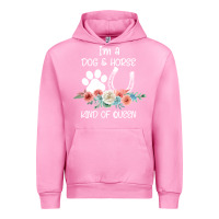 Fuchsia Pink Im A Dog And Horse Kind Of Queen Urban Hoodie - Bettercallsaul