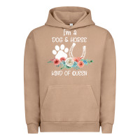 Pigment Burro Im A Dog And Horse Kind Of Queen Urban Hoodie - Bettercallsaul