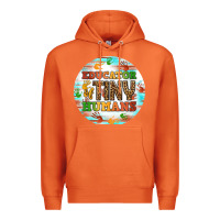 Carrot educator of tiny humans round earring Premium Hoodie - BundleAndBundleShop