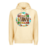 Pina Colada educator of tiny humans round earring Premium Hoodie - BundleAndBundleShop