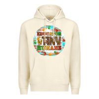 Sandshell educator of tiny humans round earring Premium Hoodie - BundleAndBundleShop