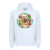 White educator of tiny humans round earring Premium Hoodie - BundleAndBundleShop