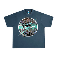 Midnight Navy the thunder rolls and the lightnin strikes Urban Heavy Tee - SublimationCraftShop
