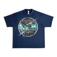 Navy the thunder rolls and the lightnin strikes Urban Heavy Tee - SublimationCraftShop
