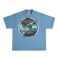 Pebble Blue the thunder rolls and the lightnin strikes Urban Heavy Tee - SublimationCraftShop