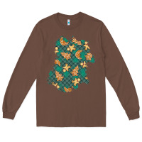 Chestnut christmas gingerbread cookies patch Long Sleeve Tee - BundleAndBundleShop
