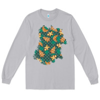 Moon Dust christmas gingerbread cookies patch Long Sleeve Tee - BundleAndBundleShop