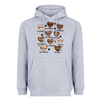 Heather Grey black history month hearts Heavyweight Hoodie - MaliasSmallBusiness