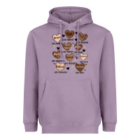 Lavender black history month hearts Heavyweight Hoodie - MaliasSmallBusiness