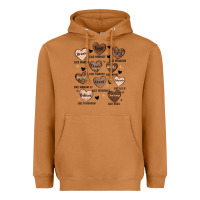Meerkat black history month hearts Heavyweight Hoodie - MaliasSmallBusiness
