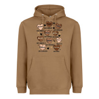 Black History Month Hearts Heavyweight Hoodie | Teevron