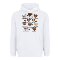 White black history month hearts Heavyweight Hoodie - MaliasSmallBusiness