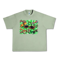 Oil Green sunglasses background Urban Heavy Tee - BarkalooDesign