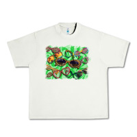 Pistachio sunglasses background Urban Heavy Tee - BarkalooDesign