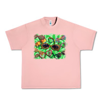 Salmon sunglasses background Urban Heavy Tee - BarkalooDesign