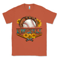 Copper western baseball with sunflower Classic Tee - BundleAndBundleShop