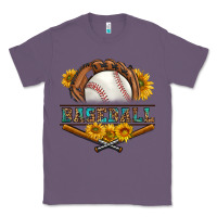 Lavender western baseball with sunflower Classic Tee - BundleAndBundleShop