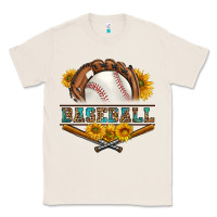 Natural western baseball with sunflower Classic Tee - BundleAndBundleShop