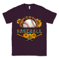 Plum western baseball with sunflower Classic Tee - BundleAndBundleShop