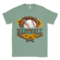 Sage western baseball with sunflower Classic Tee - BundleAndBundleShop