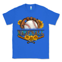 True Royal western baseball with sunflower Classic Tee - BundleAndBundleShop
