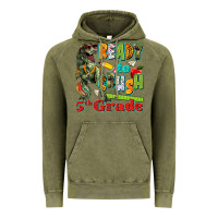 Vintage Olive ready to crush fifth grade Vintage Hoodie - texasbilliewilder