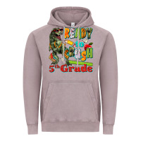 Vintage Zinc ready to crush fifth grade Vintage Hoodie - texasbilliewilder