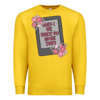 Lemon when i die delete my kindle history Premium Sweatshirt - MaliasSmallBusiness