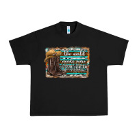 Black the world needs more cowgirls Urban Heavy Tee - SublimationCraftShop