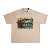 French Oak the world needs more cowgirls Urban Heavy Tee - SublimationCraftShop