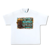White the world needs more cowgirls Urban Heavy Tee - SublimationCraftShop