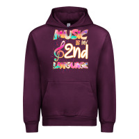 Mauve Wine Cool I Love Music Shirt Gifts Music Is My Second Language Urban Hoodie - Bettercallsaul