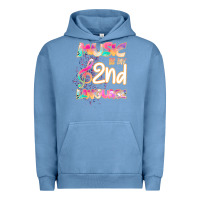 Pigment Pebble Blue Cool I Love Music Shirt Gifts Music Is My Second Language Urban Hoodie - Bettercallsaul