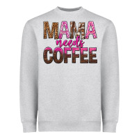 Heather Grey mama needs coffee tbw Heavyweight Sweatshirt - texasbilliewilder