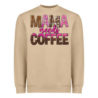 Mushroom mama needs coffee tbw Heavyweight Sweatshirt - texasbilliewilder