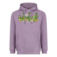 Lavender st patricks love nurse Heavyweight Hoodie - MaliasSmallBusiness